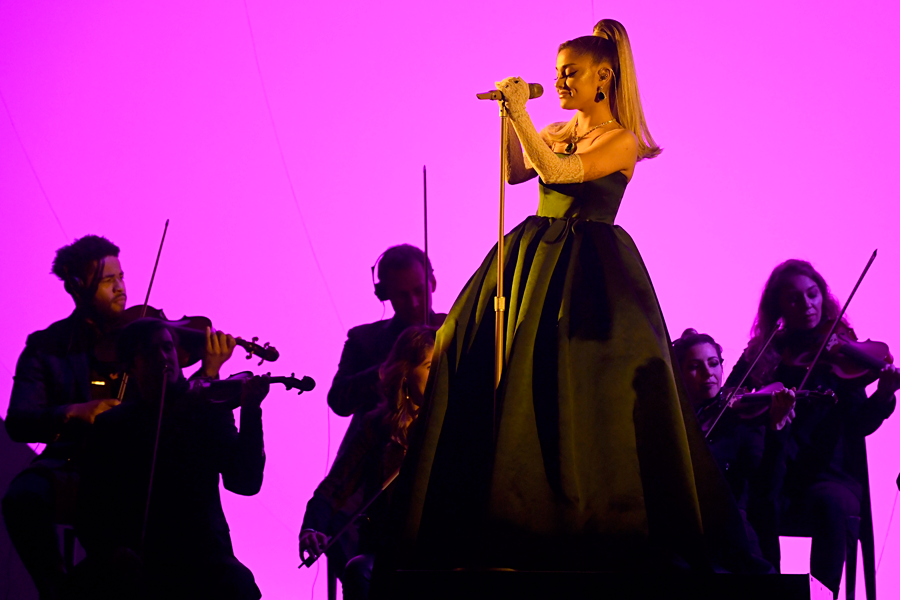 Ariana Grande y su padre