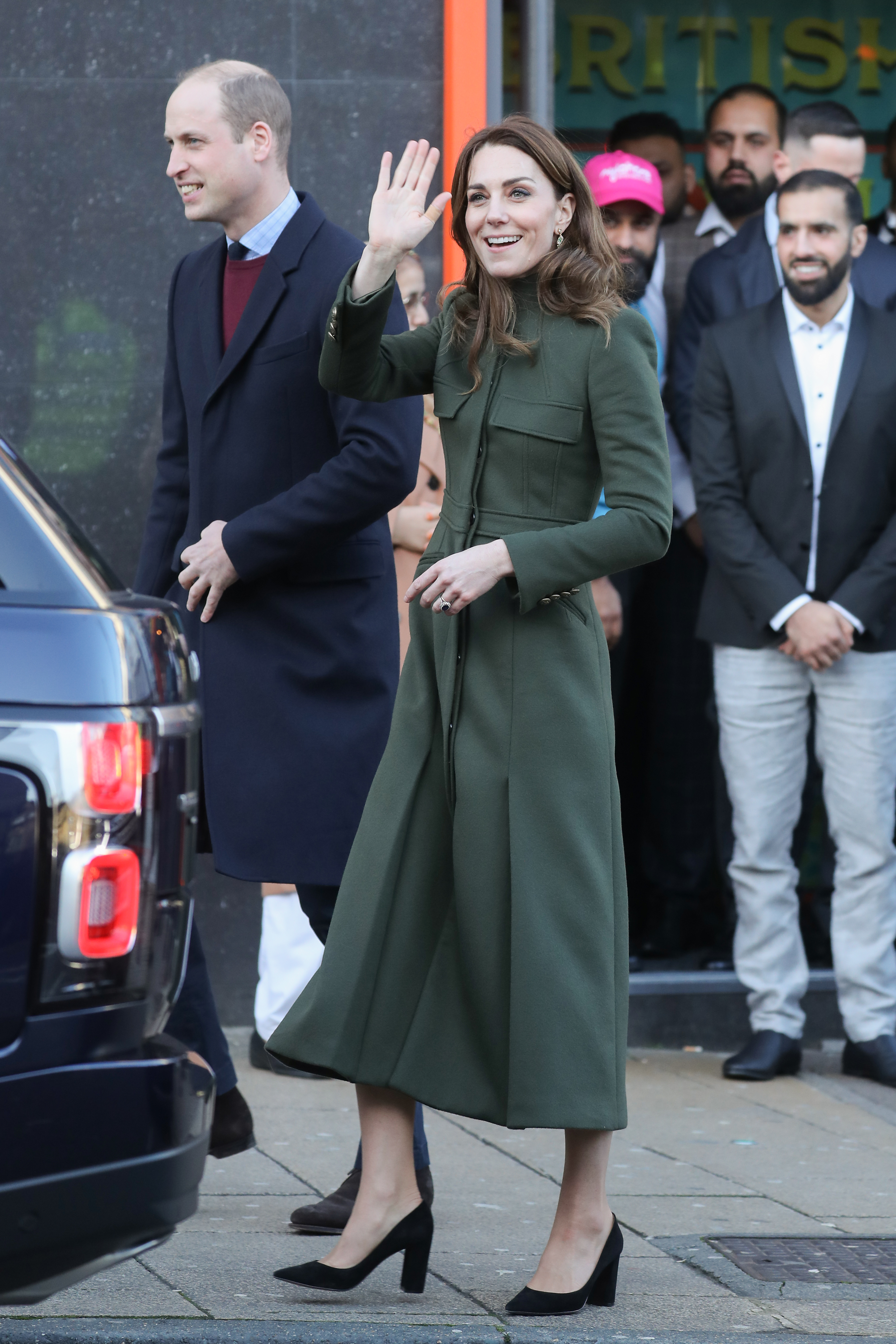 Catherine y William en Bradford