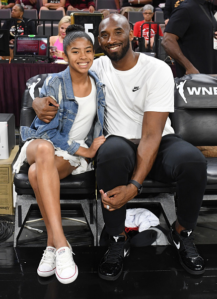 Gianna y Kobe Bryant