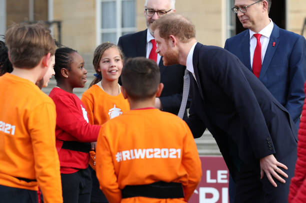 Príncipe Harry y Copa del Mundo de Rugby