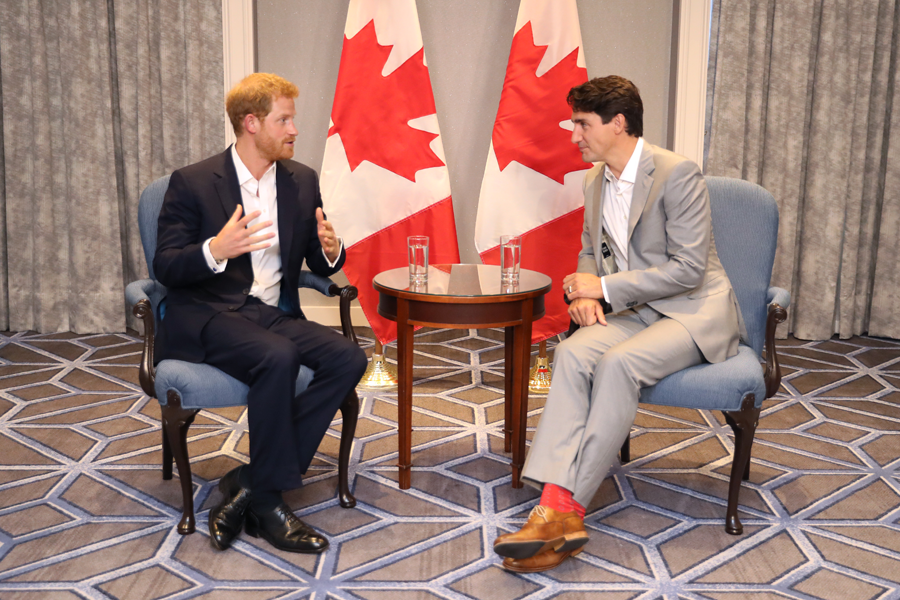Canadá seguridad Harry Meghan