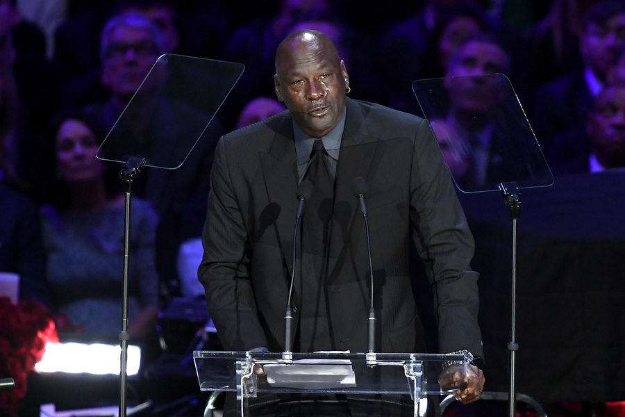 Michael Jordan emorial Kobe Bryant