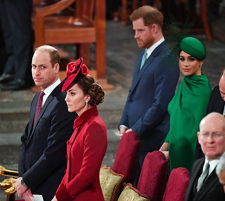 El adiós de Meghan y Harry