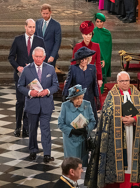 El adiós de Meghan y Harry