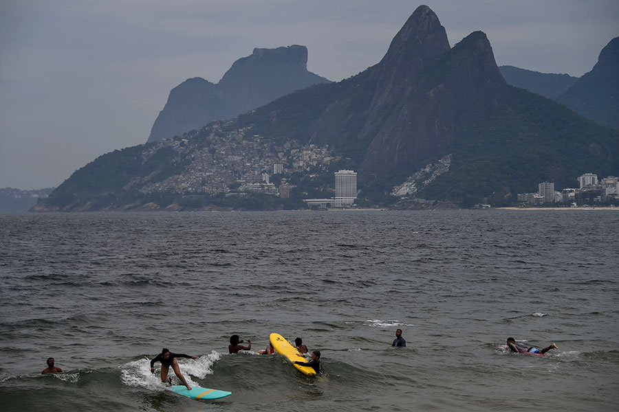 Playa en Rio