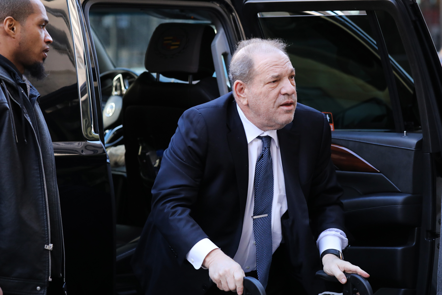 Harvey Weinstein condena hospital