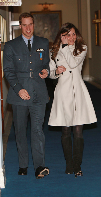 Kate Middleton abrigo 2008