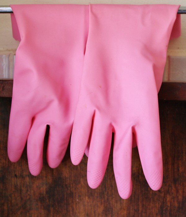 guantes hule