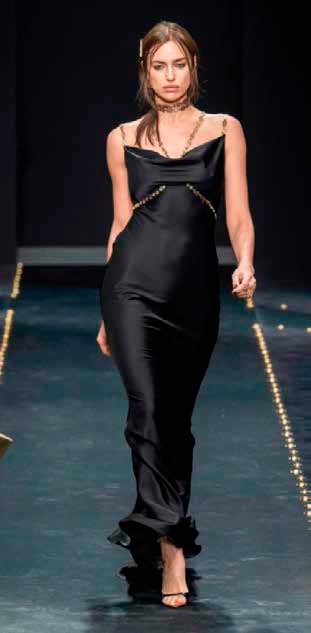 Vestido de seda