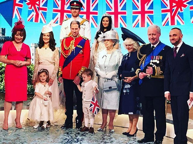 dobles familia real británica