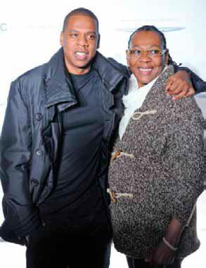 Jay-Z y su madre Gloria Carter