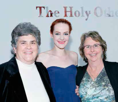 Jena Malone y sus dos madres