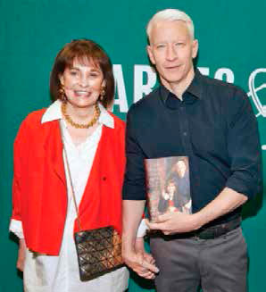 Gloria Vanderbilt y Anderson Cooper