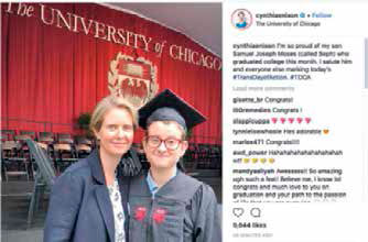 Cynthia Nixon y Samuel Joseph Mozes