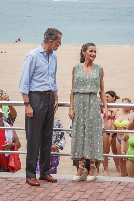 Felipe y Letizia en Las Palmas de Gran Canaria