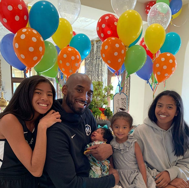 Felicitación a Kobe Bryant por el Día del Padre