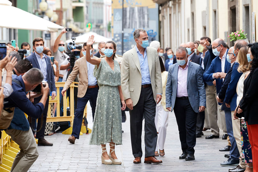 Felipe y Letizia en Las Palmas de Gran Canaria