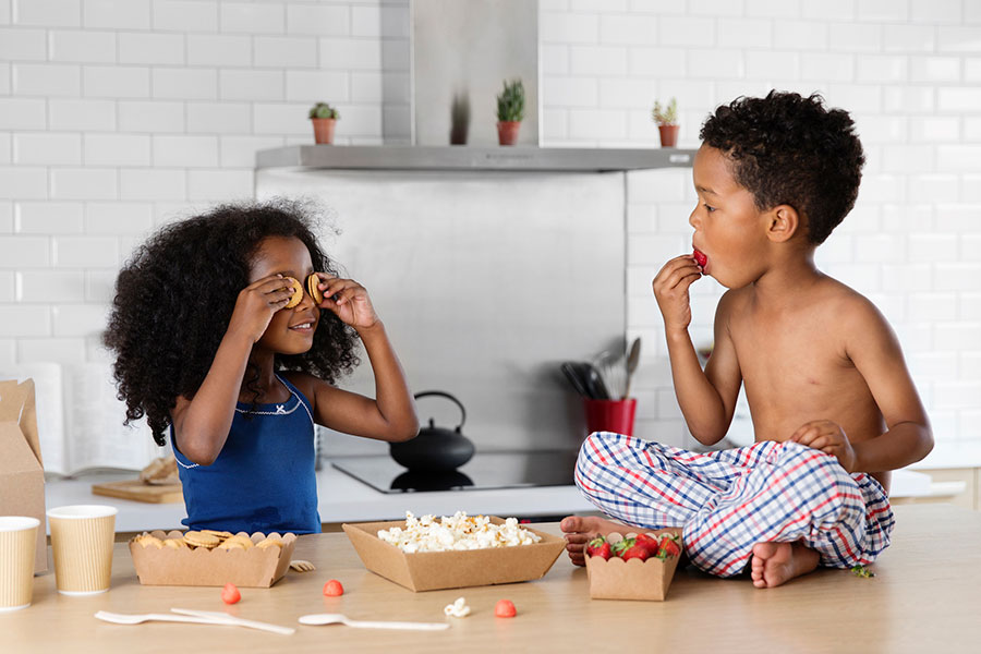 Snacks saludables para los niños