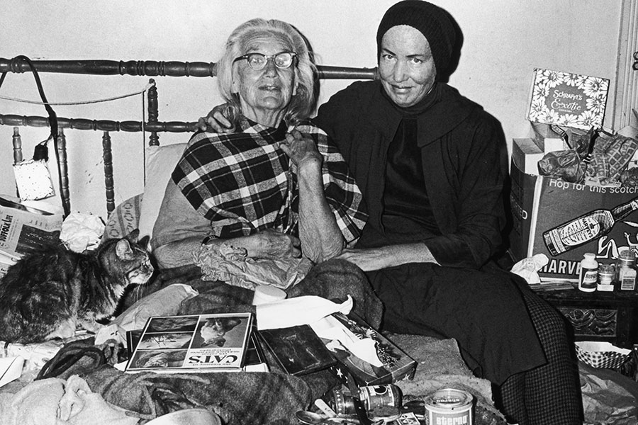 Big Edie y Little Edie en Grey Gardens