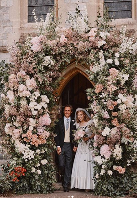 Boda de la princesa Beatriz y Edoardo.