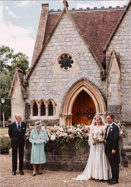 Boda de la princesa Beatriz y Edoardo.