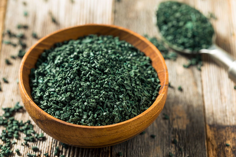El poder de los alimentos verdes - Alga espirulina