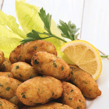 Seafood croquettes
