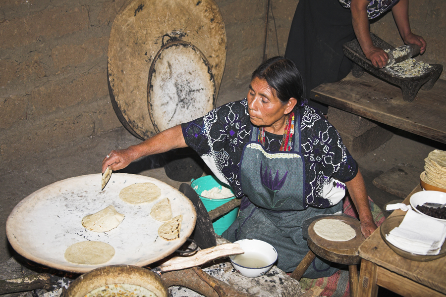 Mujer indígena de México