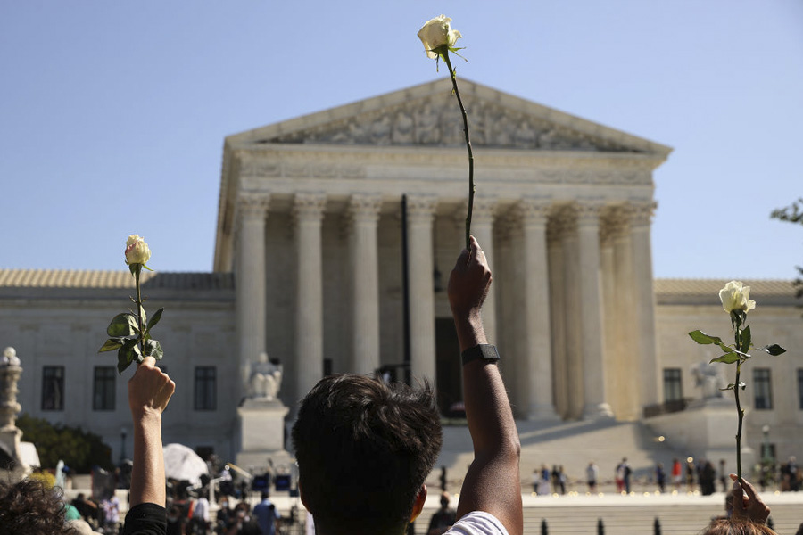 Velatorio de Ruth Bader Ginsburg