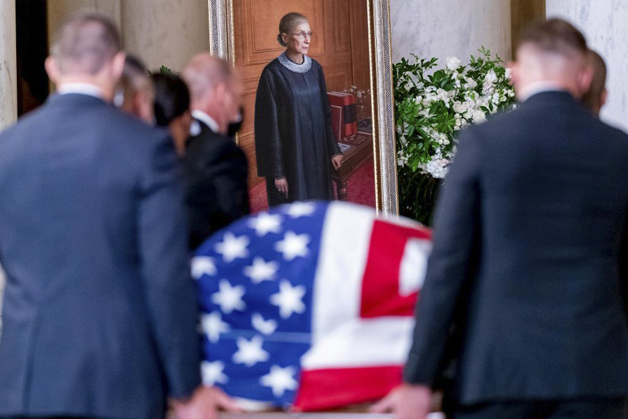 Velatorio de Ruth Ginsburg