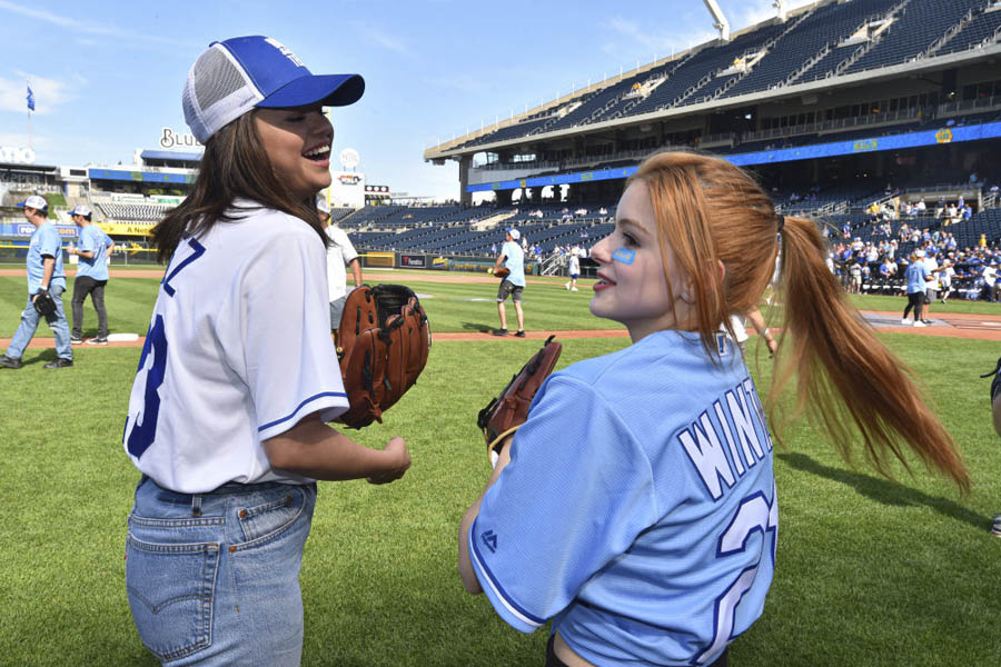 selena gomez baseball