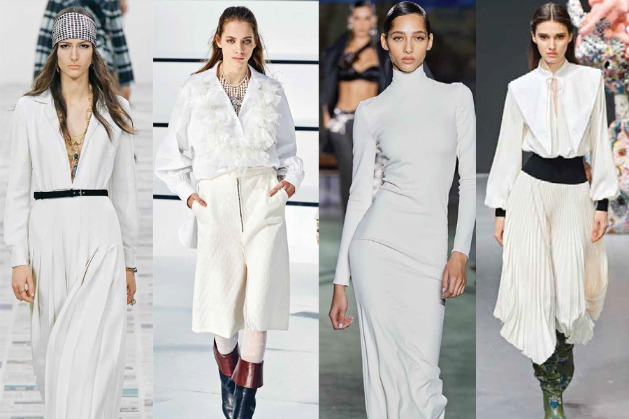 blanco y negro look