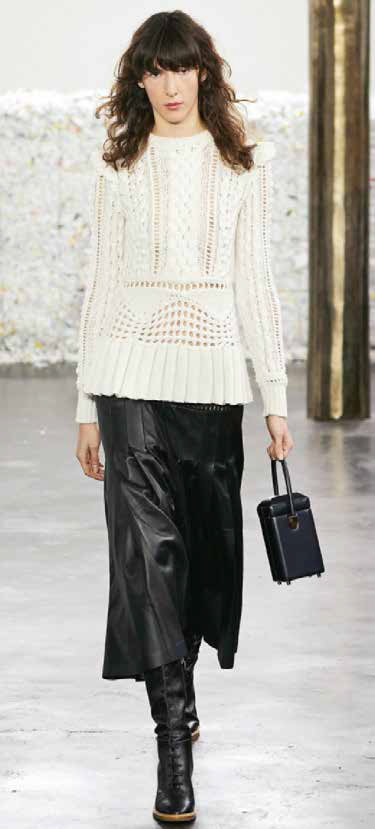 blanco y negro look