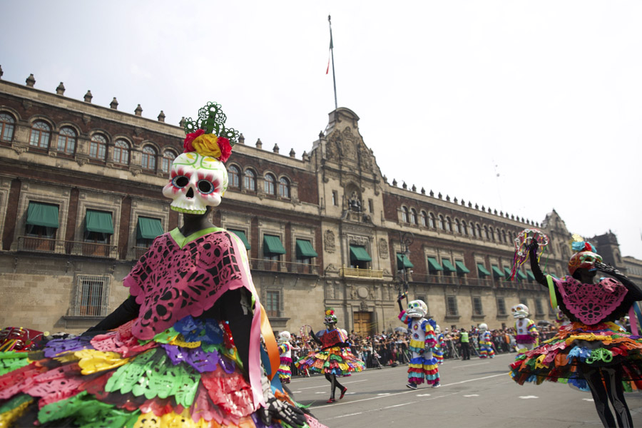 desfile de día de muertos