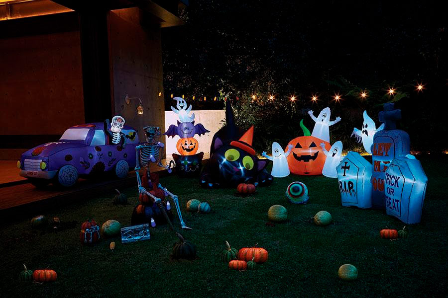 decoración Halloween y Día de Muertos