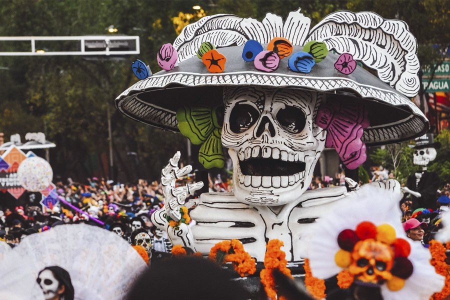 desfile del día de muertos