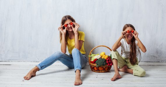 niños desayuno