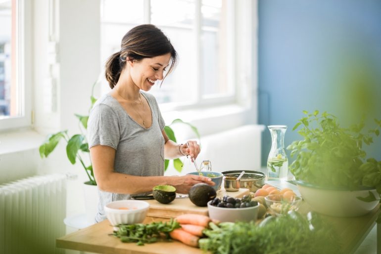 que es vegano comida saludable