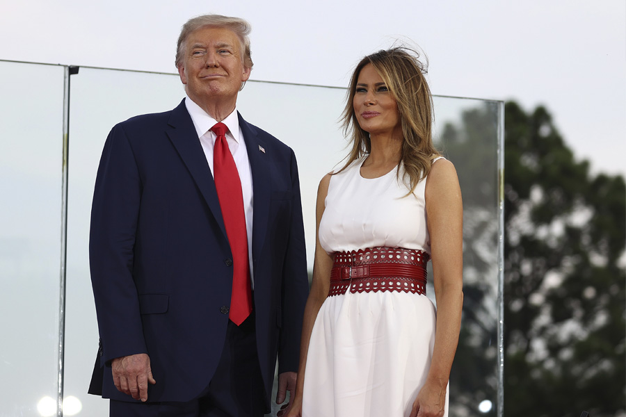 donald trump melani