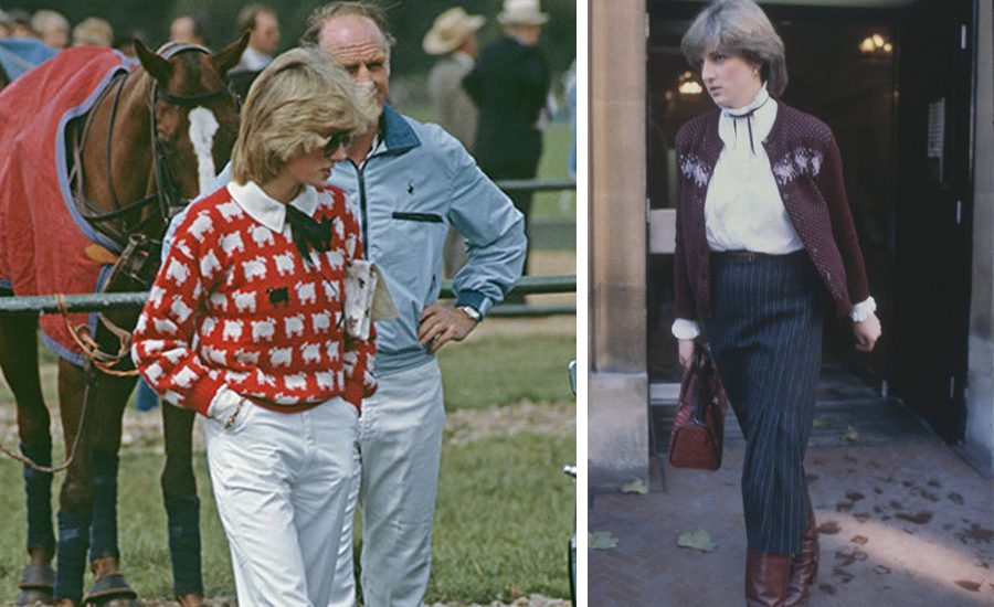 Recopilación de los suéteres de la princesa Diana que amarás