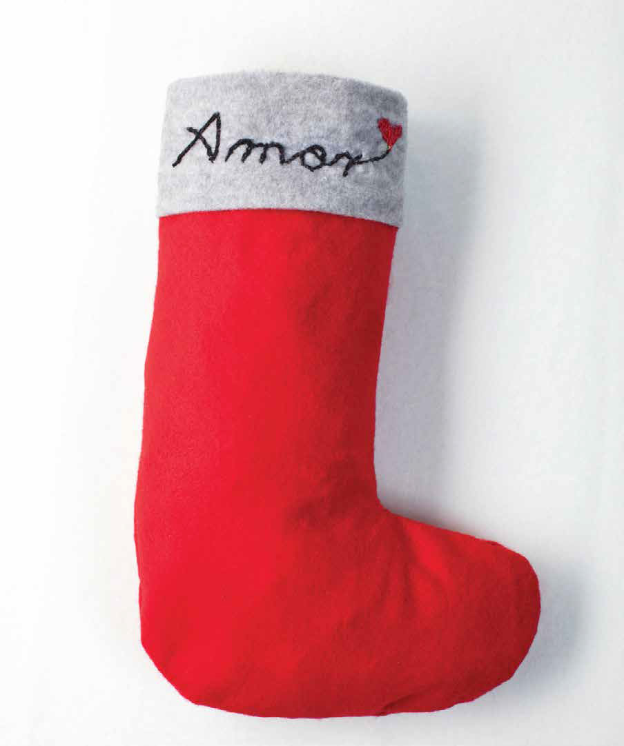 bota de navidad