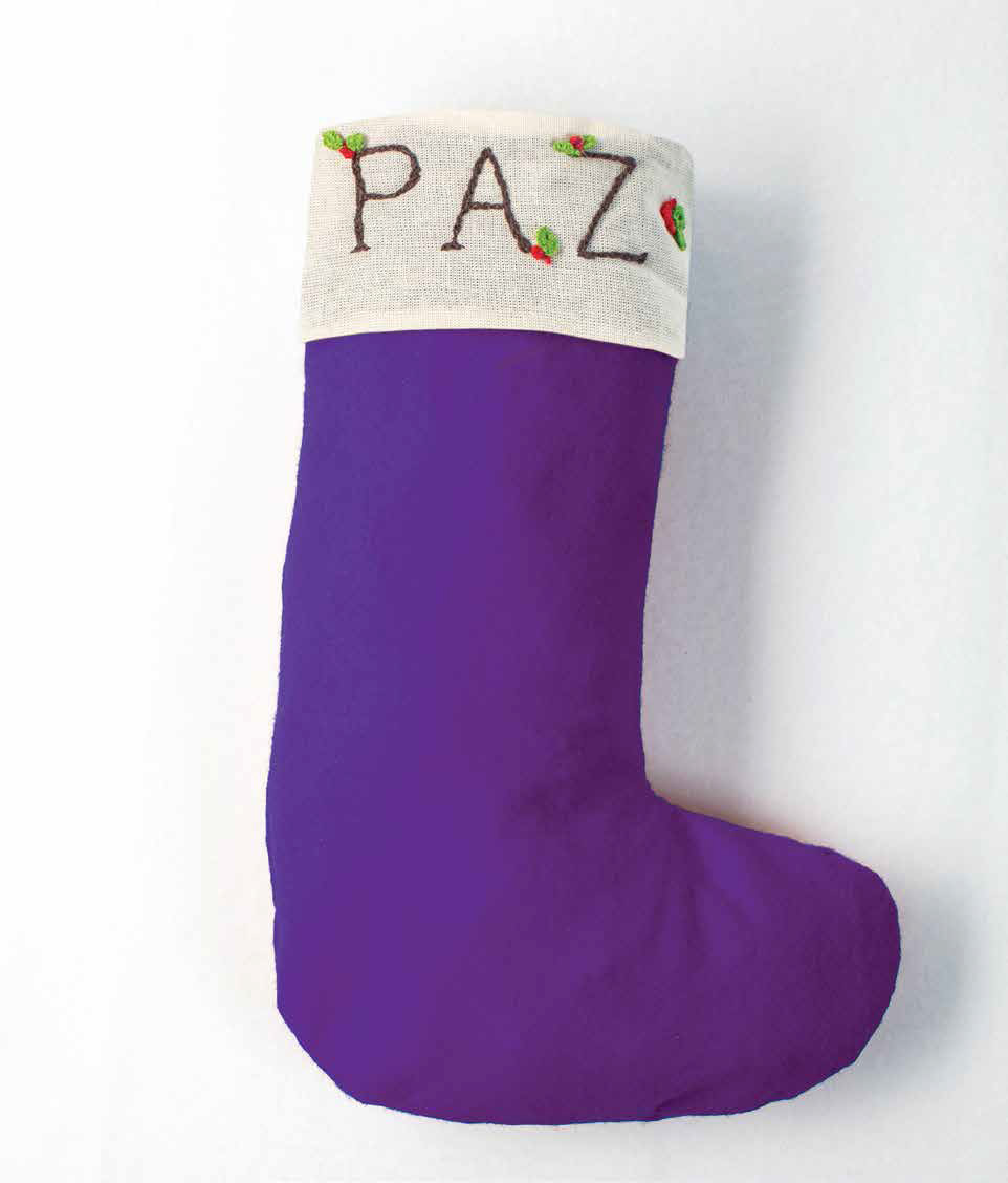 bota de navidad