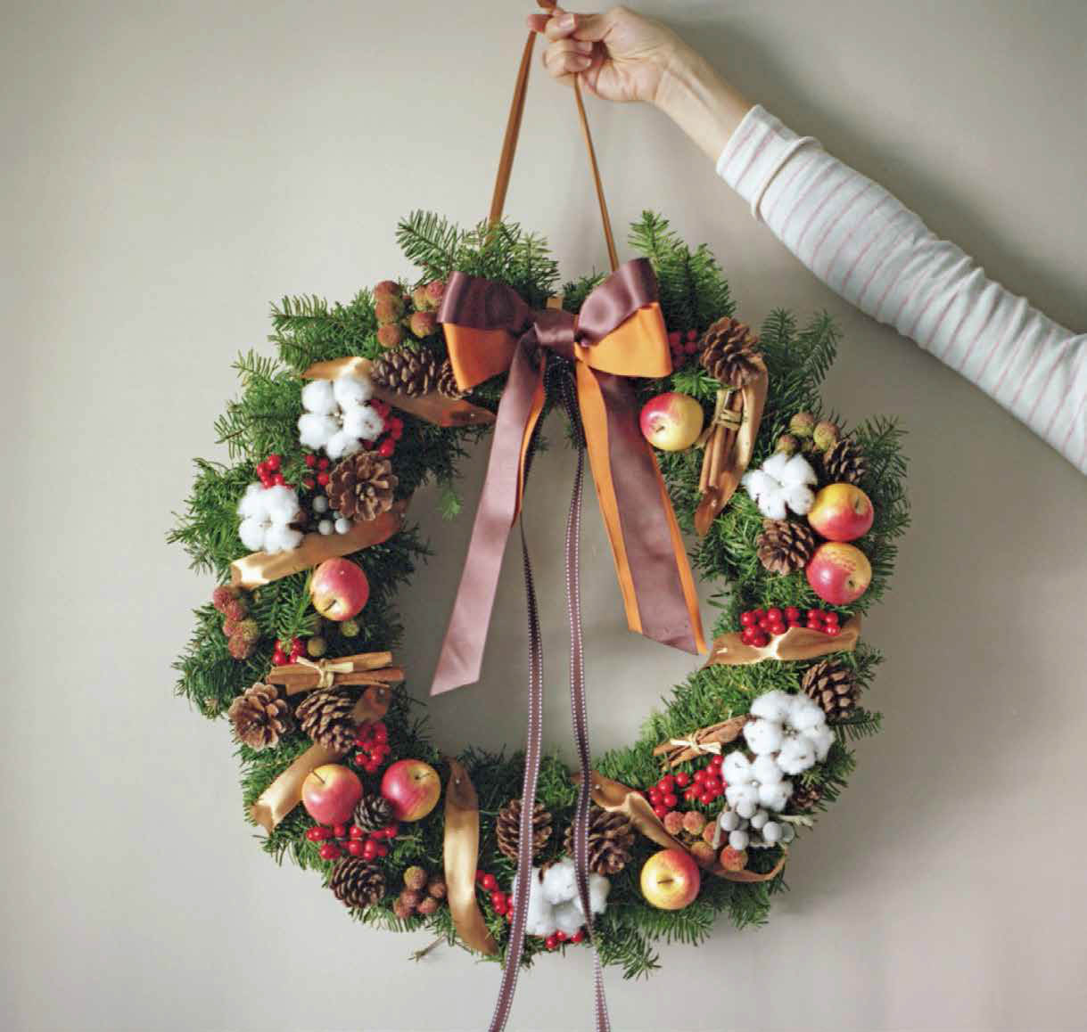 The most beautiful and simple DIY Christmas wreaths 5 Christmas wreath