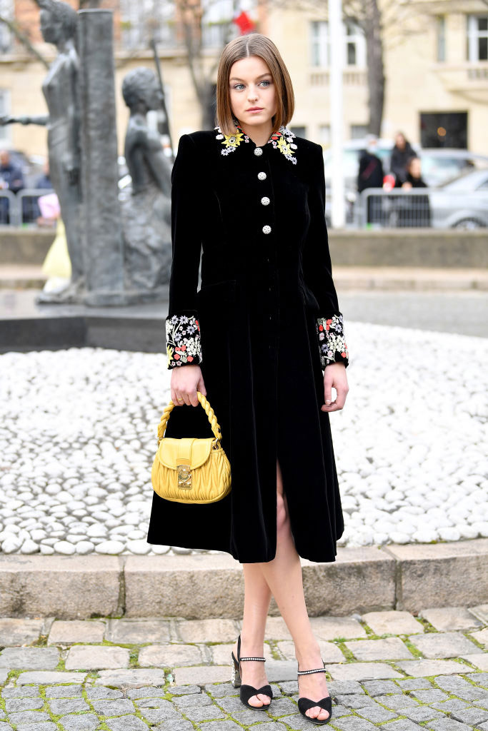 emma corrin miu miu
