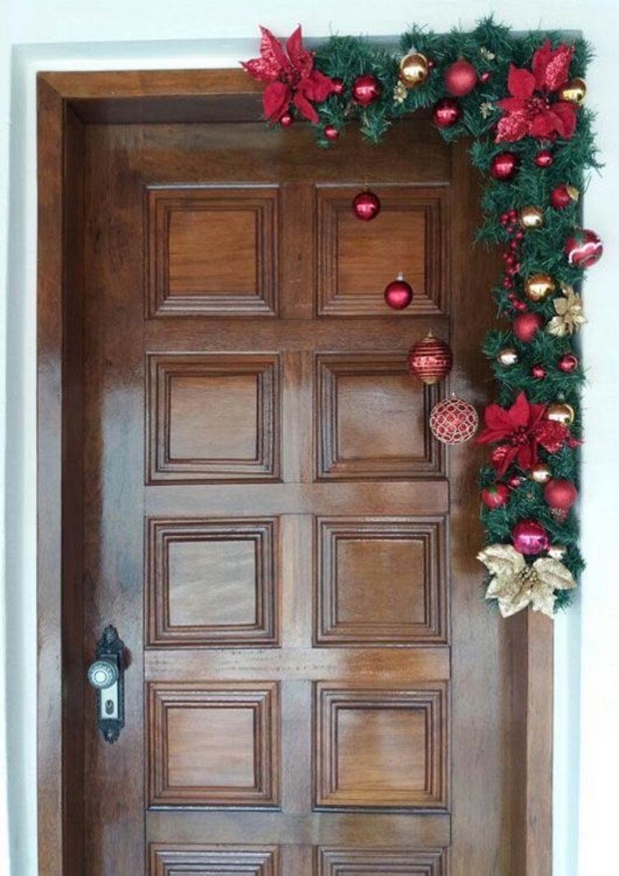 Decoraciones para Navidad para casa, puertas, ventanas y ...