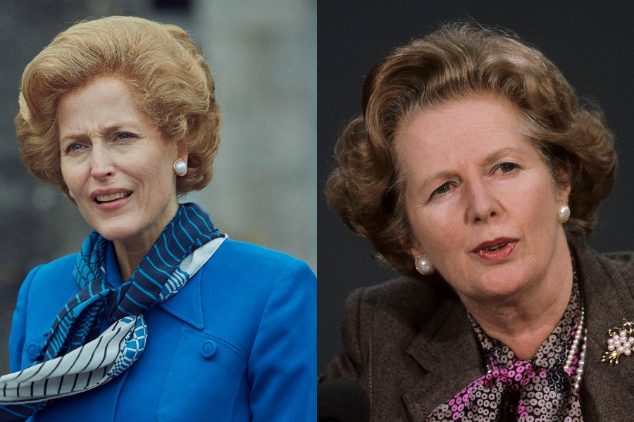 margaret thatcher en la vida real gillian anderson