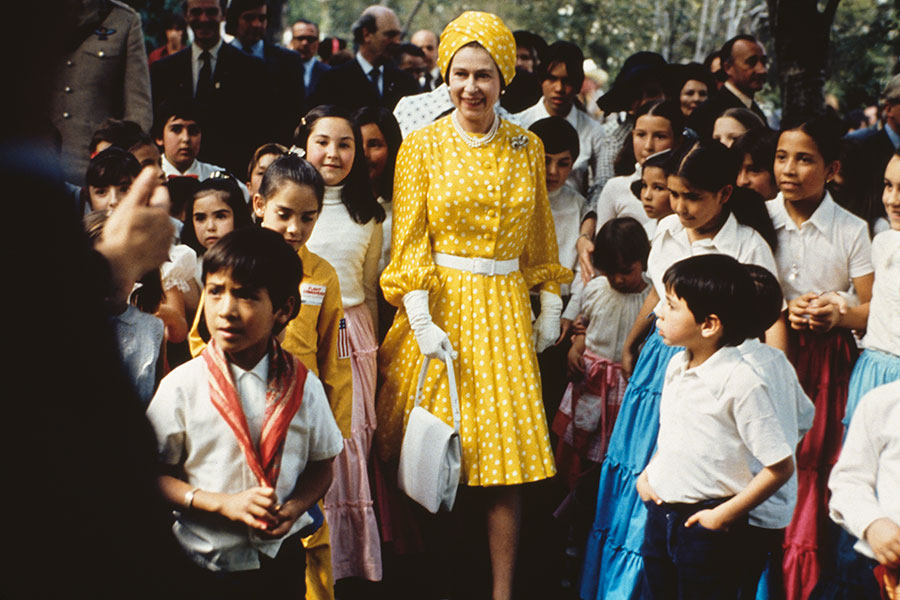 Visita de la reina Isabel a México