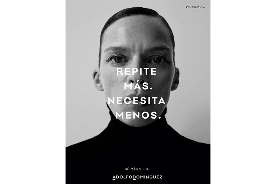 Adolfo Domínguez apuesta por la moda sostenible: "repite la ropa que te gusta"