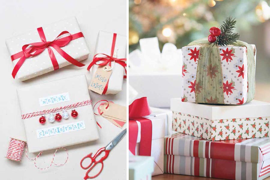 envolturas de regalo navidad