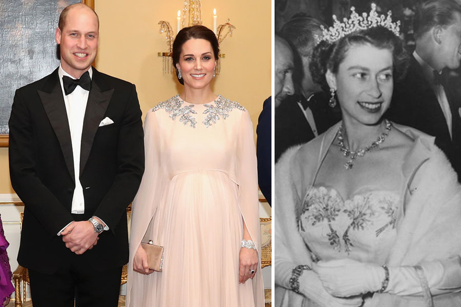 joyas reina isabel y kate middleton